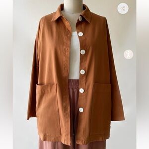 Mien Painters Oversized Shirt Jacket